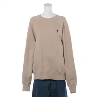 アミ アレクサンドルマテュッシ コットン スウェット XXL ベージュ