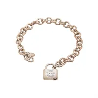 ティファニー 1837 ロック 925 ブレスレット シルバー