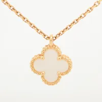 ヴァンクリーフ&アーペル スウィートアルハンブラ シェル 750(YG)