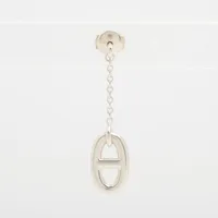 エルメス シェーヌダンクル ファランドール 925 ピアス(両耳用 片方のみ) 2022 シルバー