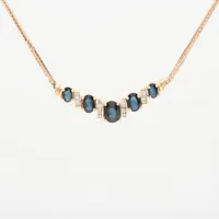 ノンブランド サファイア ダイヤ 14K