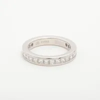 ハリーウィンストン フルエタニティ プリンセス チャネルセット ダイヤ Pt950