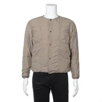 ノースフェイス ナイロン ダウンジャケット XS ベージュ