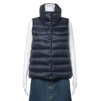 モンクレール PORTES ナイロン ダウンベスト 15年 1 ネイビー