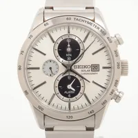 セイコー スピリット V172-0AP0 SS ソーラー シルバー文字盤