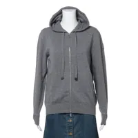 モンクレール ウール×カシミヤ パーカー 21年 XS グレー