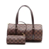 ルイ・ヴィトン ダミエ パピヨン30 N51303 ブラウン