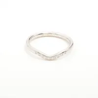 ティファニー カーブドバンド 9P ダイヤ Pt950