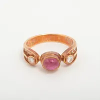 ノンブランド ルビー ダイヤ K18