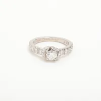 ショーメ リアン ダムール ソリテール ダイヤ Pt950 48 D