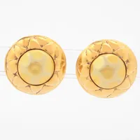 シャネル マトラッセ GP イヤリング(両耳用) ゴールド