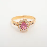 ノンブランド サファイア ダイヤ K18