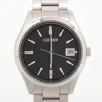 シチズン エコドライブ A060-T021417 SS ソーラー ブラック文字盤