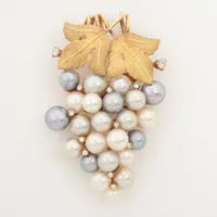 ノンブランド パール ダイヤ K18