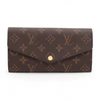 ルイ・ヴィトン モノグラム ポルトフォイユサラ M60531 ロングウォレット ブラウン