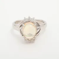 ノンブランド オパール ダイヤ Pt900