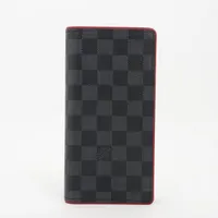 ルイ・ヴィトン ダミエ グラフィット ポルトフォイユブラザ N60091 長