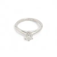 ティファニー ソリテール ダイヤ Pt950 I