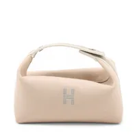 エルメス ブリッド ア ブラックPM キャンバス ベージュ シルバー金具