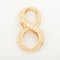 ゆきざき ノンブル ダイヤ K18(YG)