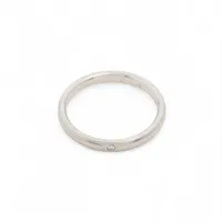 ティファニー スタッキングバンド 1P ダイヤ Pt950