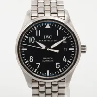 IWC パイロットウォッチ マークXVI IW325504 SS AT ブラック文字盤