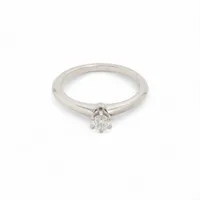 ティファニー ソリテール ダイヤ Pt950