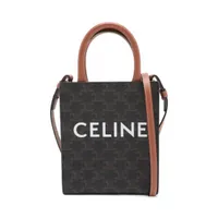 セリーヌ　ラゲージファントム　キャンバストート CELINE（セリーヌ） ラゲージファントム ベージュ ブラック キャンバス
