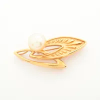 タサキ パール K18(YG) 約10.5mm