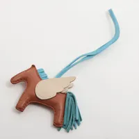 エルメス ロデオチャーム ペガサスPM アニョーミロ×スイフト チャーム W刻印：2024 ゴールド×セレステ×クレ