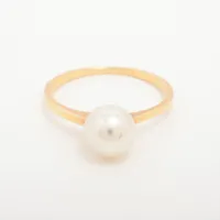 タサキ パール K18(YG) 約7.5mm