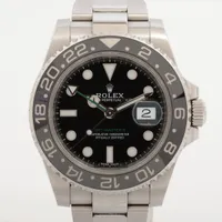 ロレックス GMTマスター Ⅱ 116710LN SS AT ブラック文字盤