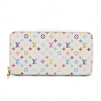ルイ・ヴィトン LV×TM マルチカラー ジッピーウォレット M13922 ラウンドジップウォレット プロン