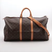 【極美品】ヴィトン キーポル・バンドリエール55 ボストンバッグ ボストンバッグ LOUIS VUITTON（ルイ・ヴィトン） キーポル55バンドリエール ボストン