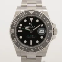 ロレックス GMTマスター Ⅱ 116710LN SS AT ブラック文字盤