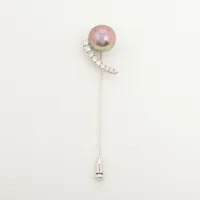 ノンブランド パール ダイヤ K18WG×K14WG