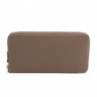 エルメス アザップロングシルクイン ヴォーエプソン エトゥープ シルバー金具