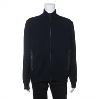 モンクレール CARDIGAN ウール×ポリエステル ダウンジャケット 24年 3XL ネイビー