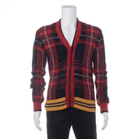 グッチ ウール×アルパカ カーディガン 16AW S マルチカラー