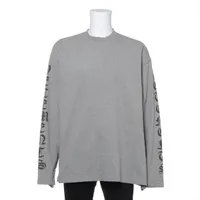 ヴェトモン コットン ロングTシャツ 20AW M グレー