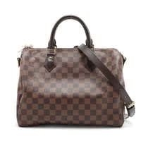 ルイ・ヴィトン ダミエ スピーディ バンドリエール30 N41367 ブラウン