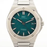 IWC インヂュニア オートマティック40 IW328903 SS AT アクア文字盤