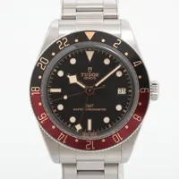 チュードル ブラックベイ 58 GMT 7939G1A0NRU SS AT ブラック文字盤