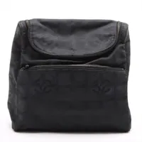シャネル ニュートラベルライン ナイロン ブラック ゴールド金具