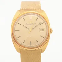IWC YG AT シャンパン文字盤