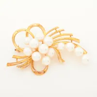 ミキモト パール K18(YG) 約5.5～7.0mm