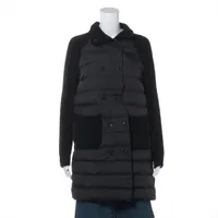 モンクレール CARDIGAN ウール×ポリエステル ダウンジャケット 23年 XS ブラック
