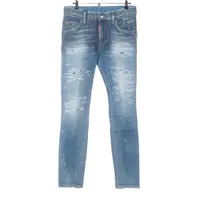 ディースクエアード コットン デニムパンツ 23SS 42 ブルー