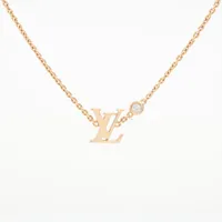ルイ・ヴィトン パンダンティフ イディール ブロッサム LV ダイヤ 750(PG)