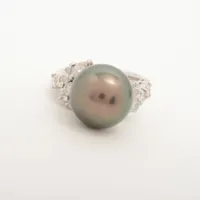 ノンブランド パール ダイヤ Pt900